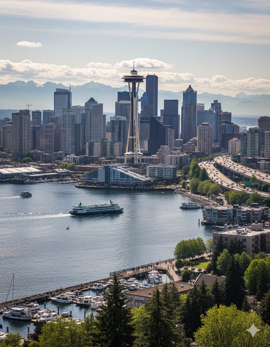 Seattle skyline used as a hero image for an article about Skycast strengths and limitations.